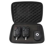 Kit allarme morso pesca wireless digitale con 2 a 4 trasmettitori e 1 ricevitore
