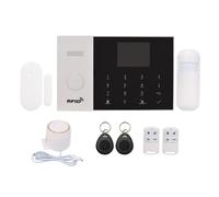 KIT ALLARME SENZA FILI WIRELESS COMPLETO SENSORE SIRENA GSM OFFERTA ANTIFURTO