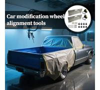 Kit Allineamento Ruote,Dispositivo Allineamento Gomme Magnetico | Piastra Di Misurazione Precisione Con 2 Misuratori,Bilanciamento Pneumatici per Autoveicoli Moto Camion