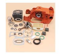 Kit alloggiamento motore, carter, cilindro, pistone, albero adatto for motosega 372, 365, 362, 371, pezzi di ricambio for motoseghe da 50 mm