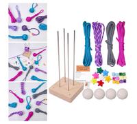 Kit all'uncinetto delle palline paracord gustine per la decorazione della