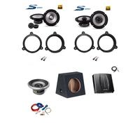 Kit Alpine linea S2 Hi Res per Renault Clio V 5° serie DSP+Altoparlanti+Subwo...