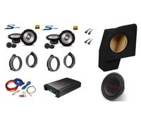 Kit Alpine linea S2 per Audi A4 B7 Avant Altoparlanti + Amplificatore + Subwo...