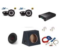 Kit Alpine linea S2 per BMW serie 3 modello E30 Altoparlanti + Amplificatore ...