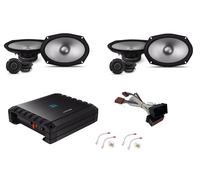 Kit Alpine linea S2 per Jeep Compass Altoparlanti + Amplificatore