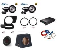 Kit Alpine S2 per BMW serie 3 E46 Coupè Altoparlanti + Amplificatore + Subwoofer