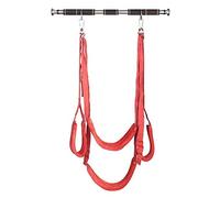 Kit Altalena dell'amore Fantasy Sling Swing del Piacere Deluxe completo di Barra Porta ToyAmour T6022 Extreme Bondage Fetish