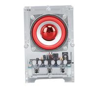 Kit Altoparlante Bluetooth Fai-da-te per Esercitazioni di Saldatura con Design Unico per la Formazione Elettronica in Acrilico Trasparente 6 unità (Prodotto finito)
