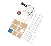 Kit Altoparlante Bluetooth Fai-da-te per Esercitazioni di Saldatura con Design Unico per la Formazione Elettronica in Acrilico Trasparente 6 unità (Pezzi di ricambio)