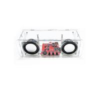 Kit Altoparlante DIY USB Amplificatore Audio Stereo Domestico Kit Elettronici DIY per Esercitazioni di Saldatura con Guscio