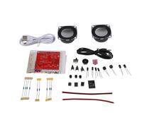 Kit Altoparlante FAI DA TE Per Alimentazione USB 5V Con Custodia Trasparente E Chip MHM18 Per L'Apprendimento Elettronica E Progetti Hobbyist