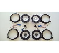 Kit altoparlanti Alpine per Nissan Juke serie dal 2010 con adattatori e supporti