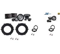 Kit altoparlanti Alpine serie R2 - S2 Hi-Res per Porsche 911 Type 992 Coupè