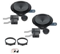 Kit Altoparlanti Audison AK 6.5 C2 2OHM + supporti Alfa Romeo - Fiat - Lancia
