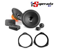 KIT ALTOPARLANTI CASSE fit FIAT 500 ANTERIORI HERTZ DSK 165 80W RMS + SUPPORTI