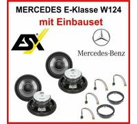 Kit altoparlanti ESX QE120 per Mercedes W124 1984 - 1997 anteriori...