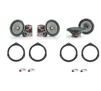 Kit altoparlanti Focal Access per Mercedes ML (W166) dal 2011 al 2015 Anterio...