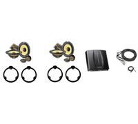 Kit altoparlanti Focal ES165K2 + Alpine PXE-C80-88 per Mercedes GLA serie H24...