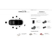 Kit altoparlanti Focal Powered 6.1 per Toyota Corolla GR (2022 - 2024)