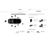 Kit altoparlanti Focal Powered 6.1 per Toyota Land Cruiser 250 series (2024 - )