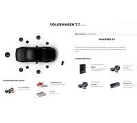 Kit altoparlanti Focal Powered 8.1 per Volkswagen T7 Multivan