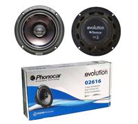 kit ALTOPARLANTI PHONOCAR EVOLUTION 02616 coassiali 2 vie da 165 mm 120 watt max