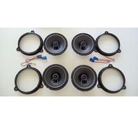 Kit altoparlanti Phonocar per Nissan Juke serie dal 2010 con adattatori e sup...
