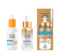 Kit Ambre Solaire Con Gocce Viso Autoabbronzanti, Natural Bronzer, E Siero Viso