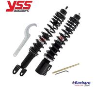 KIT AMMORTIZZATORE ANTERIORE E POSTERIORE YSS PIAGGIO PK 50- 125 N XL RUSH HP V
