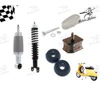 kit ammortizzatore anteriore posteriore tamponi e bullone vespa 50 special n ...
