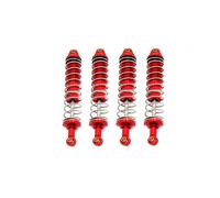 Kit Ammortizzatore Idraulico Anteriore Posteriore per Auto RC per UDIRC 1/12 UD1201 UD1202 UD-12PRO RC Parti di Aggiornamento 'Auto Rosso