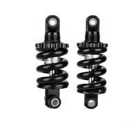 Kit ammortizzatore per scooter elettrico Kukirin G2Max, supporto per maggiore comfort e stabilità direzionale senza modificare il design del telaio (anteriore + posteriore nero)