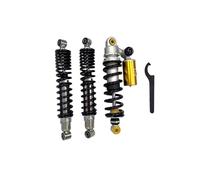 Kit Ammortizzatori 1 Set di ammortizzatori Anteriori e Posteriori a Molla Neri per Banshee YFZ 350 1987-2010, ammortizzatori Regolabili a Molla