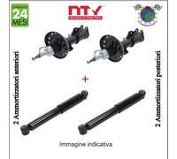 Kit ammortizzatori ant+post Ajs per RENAULT CLIO top #jc