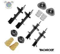 Kit ammortizzatori ant+post con supporti e parapolvere m per BMW 3 E36 32 #co