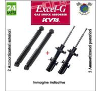Kit ammortizzatori ant+post Kyb Excel-G per PEUGEOT PARTNER sxb P #hl