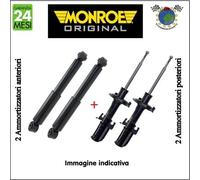 Kit Ammortizzatori Ant+Post xx Original Per Ford Fiesta Mazda 2 #Pt