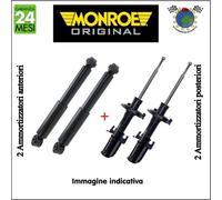 Kit Ammortizzatori Ant+Post xx Original Per Smart Forfour #T3