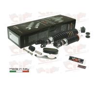 Kit Ammortizzatori anteriore e posteriore CARBONE SPORT TUNING nero per VESPA 50