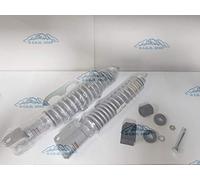 KIT AMMORTIZZATORI ANTERIORE POSTERIORE REGOLABILE CARBONE VESPA PX 125 150 200