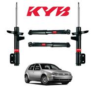 Kit Ammortizzatori Anteriori e Posteriori KYB Kayaba Volkswagen Golf 4