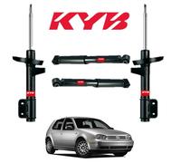 Kit Ammortizzatori Anteriori e Posteriori per Volkswagen Golf 4 Kyb Kayaba
