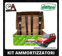 Kit Ammortizzatori Anteriori Posteriori con Tamponi Fiat Panda 1980 - 2003