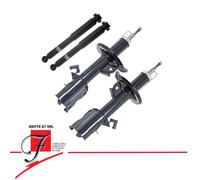 KIT AMMORTIZZATORI ANTERIORI + POSTERIORI NISSAN QASHQAI J10 MAGNETI MARELLI
