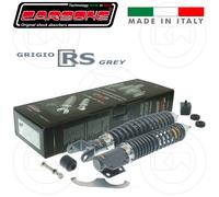 KIT AMMORTIZZATORI CARBONE VESPA PE ARCOBALENO ANTERIORE POSTERIORE GRIGIO SPORT