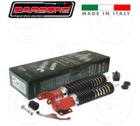 KIT AMMORTIZZATORI CARBONE VESPA PE ARCOBALENO ANTERIORE POSTERIORE NERO/ROSSO