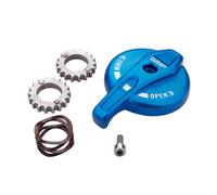 Kit ammortizzatori Fox Factory grip 34 & 36 & 38 P-S topcap interface Parts 2020 Argenté
