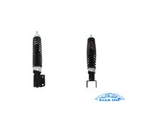 KIT AMMORTIZZATORI POST+ANT REGOLABILE NERO PIAGGIO VESPA PX 125 150 200 E