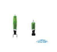 KIT AMMORTIZZATORI POST+ANT REGOLABILE VERDE PIAGGIO VESPA SPECIAL L R N 50 ET3