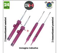 Kit ammortizzatori Pro Ant+Post gh per AUDI A6 SKODA SUPERB VW PASSAT (3B #hl